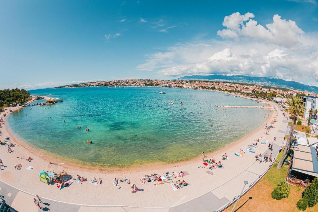 Kaneo Beach Hotel Novalja Exterior foto